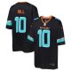 Youth #10 Tyreek Hill Miami Dolphins Nike2025 Rivalries Collection Game Pitch Blue Jersey