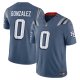 Men's #0 Christian Gonzalez New England Patriots Nike 2025 Rivalries Collection Limited Storm Blue Jersey