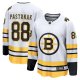 Men's Boston Bruins #88 David Pastrnak White Away Breakaway Player Jersey