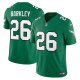 Men's Philadelphia Eagles #26 Saquon Barkley Nike Kelly Green Alternate Vapor F.U.S.E. Limited Jersey