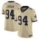 Men's New Orleans Saints #94 Cameron Jordan Nike Gold Alternate Gameday Golds Alternate Vapor F.U.S.E. Limited Jersey