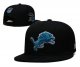 Detroit Lions Black Cap