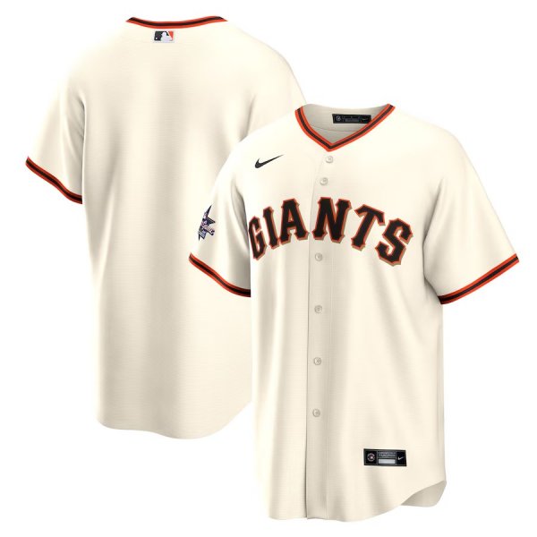 Men's San Francisco Giants Nike Cream 2025 MLB All-Star Game Home Replica Jersey