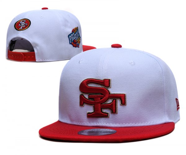 San Francisco 49ers Red and White Cap