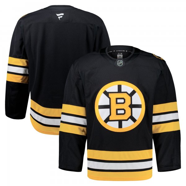 Men's Boston Bruins Black Home Authentic Pro Jersey