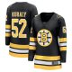 Women's Boston Bruins #52 Sean Kuraly Black Home Breakaway Player Jersey