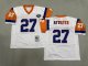 Men's Denver Broncos #27 Steve Atwater White Mitchell & Ness Jersey