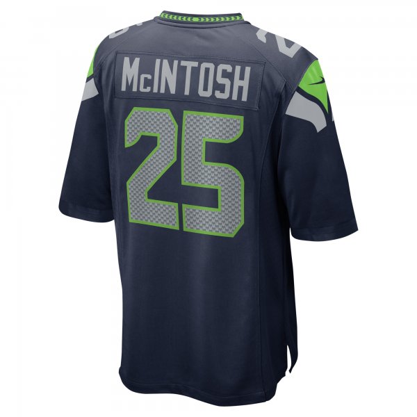 Men's Seattle Seahawks Kenny McIntosh Nike College Navy  Game Jersey
