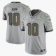 Men's Seattle Seahawks #10 Cooper Kupp Gray Rivalries Collection F.U.S.E. Vapor Limited Stitched Jersey