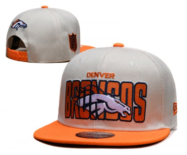 Denver Broncos White and Cream Cap
