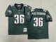 Men's Philadelphia Eagles #36 Brian Westbrook Green Jersey