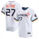 Men's #27 Jose Altuve Houston Astros Nike 2025 City Connect Limited Player White Jersey