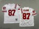 Men's #87 Dwight Clark San Francisco 49ers White Jersey