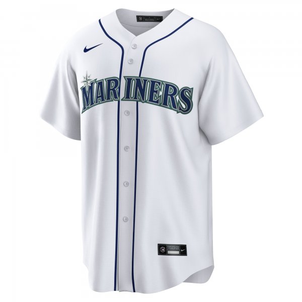 Men's Seattle Mariners JP Crawford Nike White Home Replica Jersey
