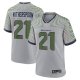 Men's #21 Devon Witherspoon Seattle Seahawks Nike 2025 Rivalries Collection Game Wolf Gray Jersey