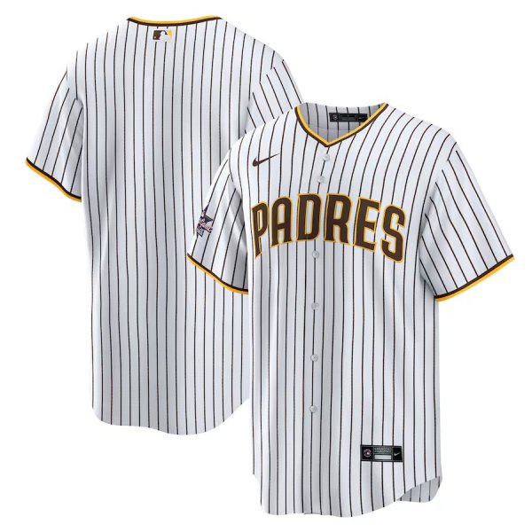 Men's San Diego Padres Nike White 2025 MLB All-Star Game Home Replica Jersey