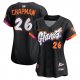 Women's #26 Matt Chapman San Francisco Giants Nike 2025 City Connect Limited Anthracite Jersey