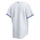 Men's Kansas City Royals Nike White Home Blank Replica Jersey