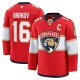 Men's #16 Aleksander Barkov Florida Panthers Fanatics Home Premium Red Jersey