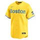 Men's Boston Red Sox  Nike Gold City Connect Limited Jersey