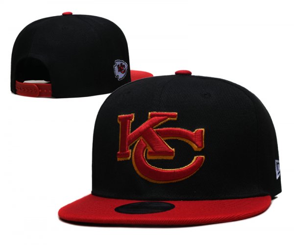 Kansas City Chiefs Red and Black Cap