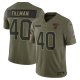 Men's #40 Pat Tillman Arizona Cardinals Nike 2025 Salute to Service Retired Limited Olive Jersey