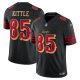 Men's #85 George Kittle San Francisco 49ers Nike 2025 Rivalries Collection Limited Black Jersey