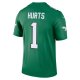 Men's Philadelphia Eagles Jalen Hurts Nike Kelly Green Alternate Legend Player Jersey