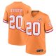 Men's Tampa Bay Buccaneers #20 Ronde Barber Nike Creamsicle 50th Season Game Jersey