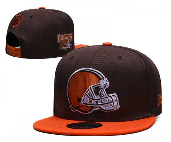 Cleveland Browns Brown and Orange Cap