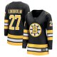 Women's Boston Bruins #27 Hampus Lindholm Black Home Breakaway Player Jersey