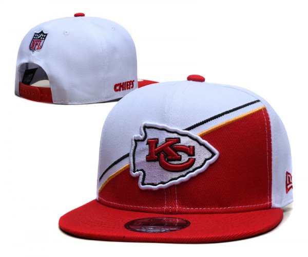 Kansas City Chiefs Red and White Cap