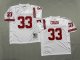 Men's #33 Roger Craig San Francisco 49ers White Jersey