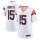 Men's Nike #15 Nik Bonitto White Denver Broncos Game Jersey