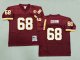 Men's Washington Commanders #68 Russ Grimm Red Jersey