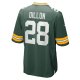 Men's Green Bay Packers AJ Dillon Nike Green Game Jersey