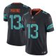 Men's Miami Dolphins #13 Dan Marino Black Rivalries Collection F.U.S.E. Vapor Limited Stitched Jersey