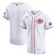Men's Cincinnati Reds Nike White 2025 MLB Speedway Classic Home Elite Jersey