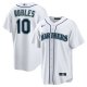 Men's #10 Victor Robles Seattle Mariners Nike Home White Jersey
