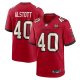 Men's Tampa Bay Buccaneers #40 Mike Alstott Nike Red 50th Anniversary Game Jersey