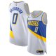 Men's Unisex Indiana Pacers #0 Tyrese Haliburton Nike White 2025/26 Authentic City Edition Jersey