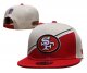San Francisco 49ers Red and Gray Cap