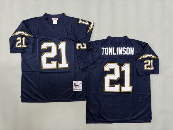 Men's Los Angeles Chargers Jersey #21 LaDainian Tomlinson Jersey