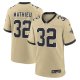Men's New Orleans Saints #32 Tyrann Mathieu Nike Gold Gameday Golds Alternate Game Player Jersey