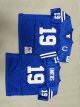 Men's Indianapolis Colts #19 Johnny Unitas Blue Mitchell & Ness Jersey