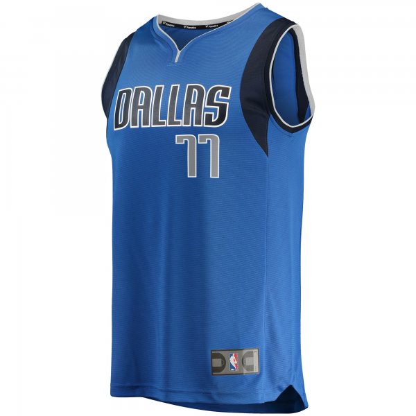 Men's Dallas Mavericks Luka Doncic Fanatics Blue Big & Tall Fast Break Player Jersey - Icon Edition