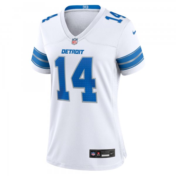 Women's Detroit Lions Amon-Ra St. Brown Nike White White Game Jersey