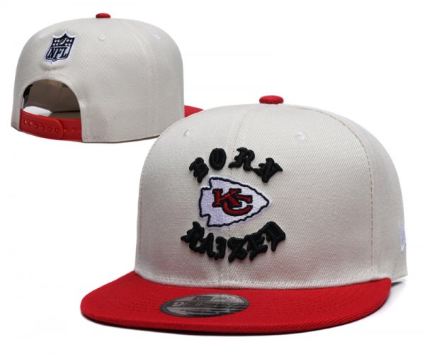 Kansas City Chiefs Red and Gray Cap