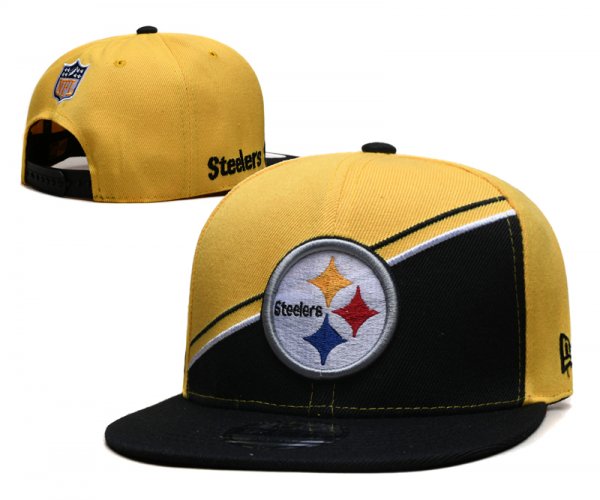 Pittsburgh Steelers Black and Yellow Cap
