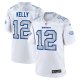 Men's #12 Jim Kelly Buffalo Bills Nike 2025 Rivalries Collection Retired Player Game White Jersey